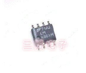 LM4861M import dismantling machine patch 1 1W audio amplifier Real price can be shot straight SOP-8 seal