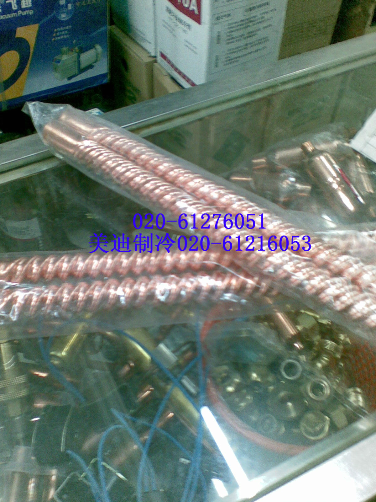 Corrugated Threaded Spring Pipe Air Conditioning Copper Pipe Bender cold storage unit Siphon Refute Air Conditioning Copper Pipe threaded tube