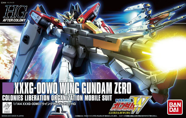 Crown Bliss Model HGAC 1 144 XXXG-00W0 WING GUNDAM ZERO