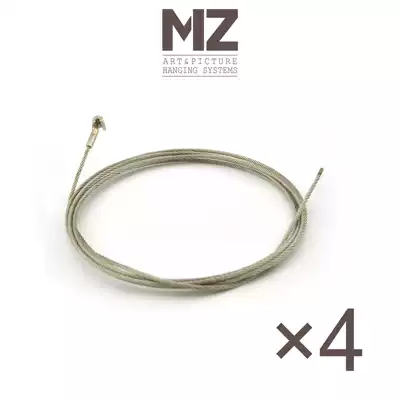 Mingzu professional hanging picture frame adhesive hook hanging line snake head stainless steel free adjustment wire rope hanging code