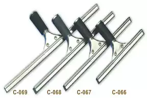 Stainless steel buckle glass scraper C-066