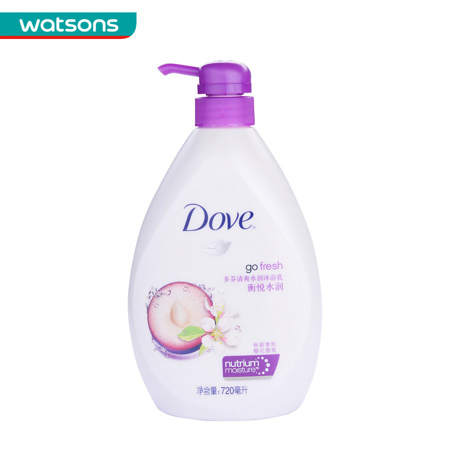 【屈臣氏】 多芬衡悦水润沐浴乳720毫升