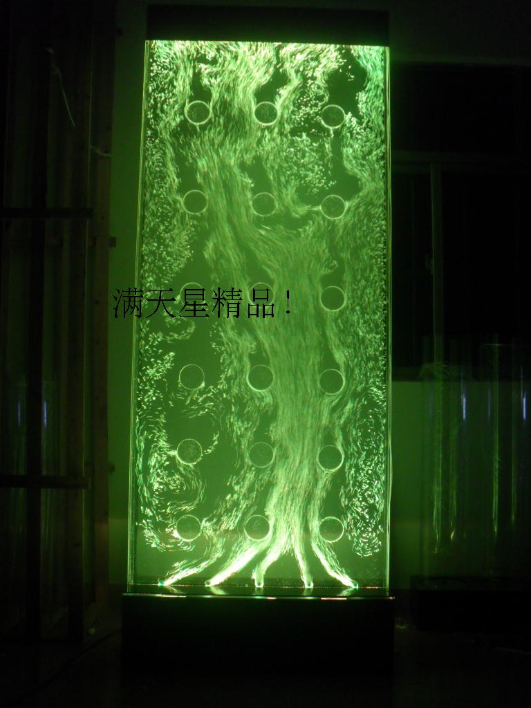 KTV bar Water dance screen Bubble screen Water curtain partition wall Aquarium screen Feng shui screen