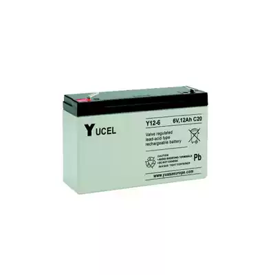 Spot YUCEL Y12-6 6V12AH emergency power supply Communication toy car medical equipment battery