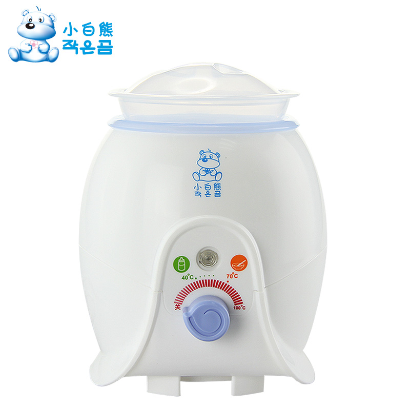 小白熊家用暖奶器温奶器 婴儿奶瓶保温热奶智能恒温0655