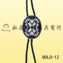BOLO-12 Western cowboy bow tie tie buckle Yu Ma Paradise Harness knight supplies