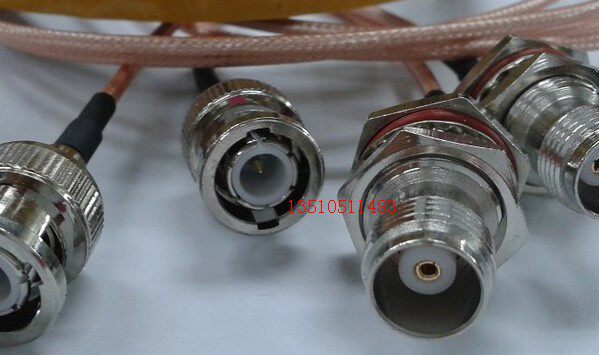 BNC TNC-JKY RF coaxial connector BNC turns TNC masterband nut fixed high frequency wireless microphone