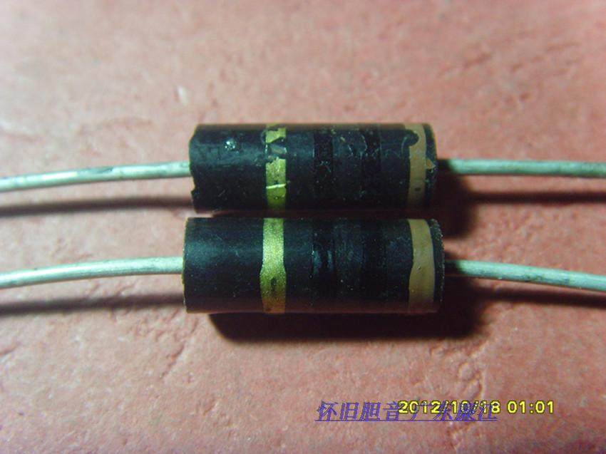 American brand new AB resistance carbon core resistance 1W 10R (10 ohm) gall machine fever resistance 1 price