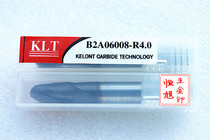 Taiwan KLT alloy milling cutter tungsten milling cutter steel ball nose cutter K55 ФR4X16eX8dX60L