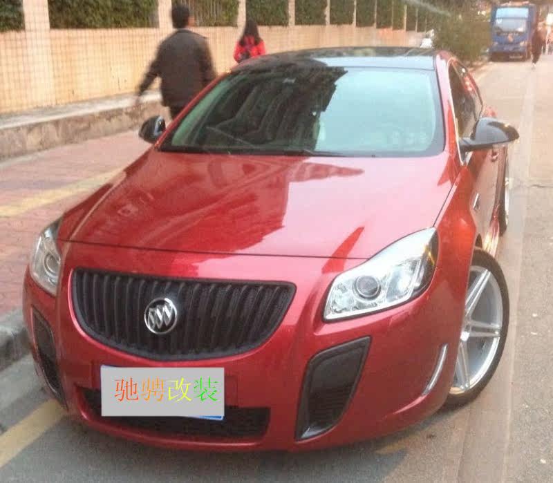 Buick new Regal GS carbon fiber fangs Buick GS modified front fog lamp kit Buick GS modified fangs
