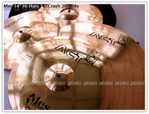 MES drums jazz drums bronze dots better than brass cymbals 4 tinkling cymbals send original bags