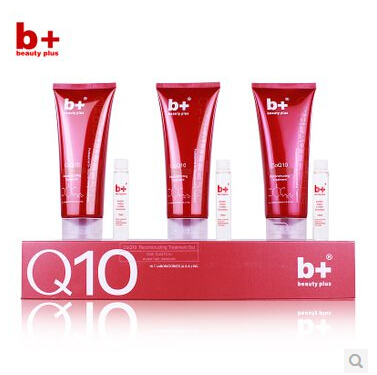 正品B+Q10深度发芯重组发膜倒膜套装头发护理焗油膏 烫染受损修复