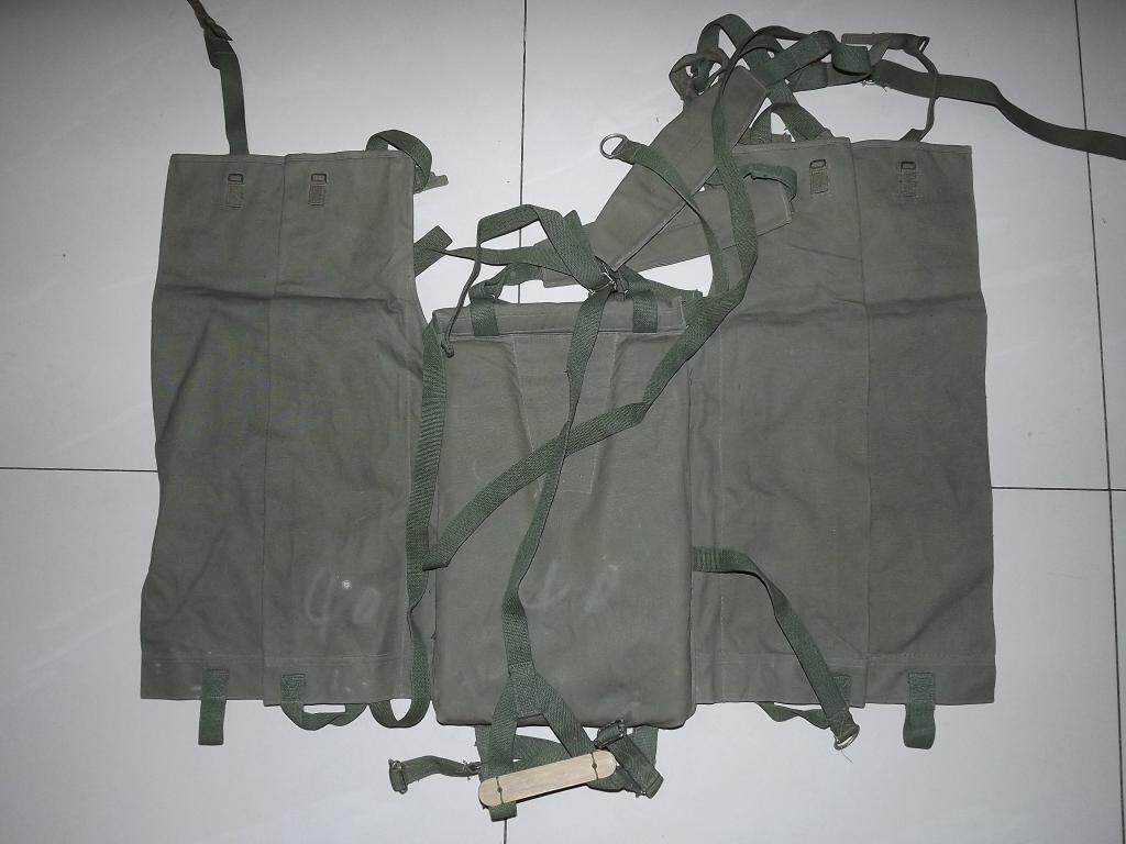 Old fashioned canvas back with double shoulder back Shoulder Bag Canvas SHOULDER BAG OUTDOOR DOUBLE SHOULDER MEDICINE BACK