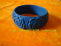 Beijing lacquer bracelet Birthday gift Wedding gift Carved rose eternal knot concentric