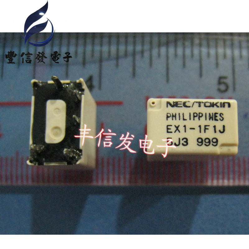 Automotive relay NEC TOKIN EX1-1F1J plug-in five feet