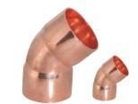 Copper 45 degree welded joint 16MM
