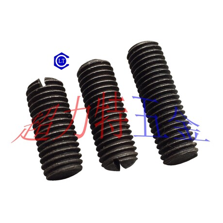 GB73 word slot set screw slotted flat end set screw M4*4 5 6 8 10 12 16 20-30
