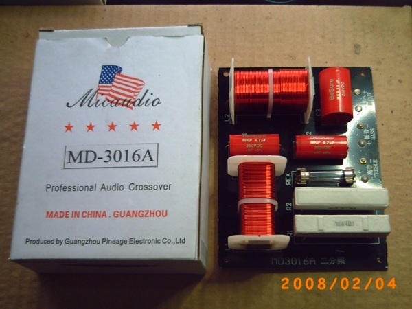 md-3016a Professional Speaker With High Power Didivider Horn Accessories