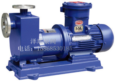 Shanghai self-priming magnetic pump ZCQ type self-priming magnetic pump Corrosion-resistant self-priming pump 304 stainless steel magnetic pump