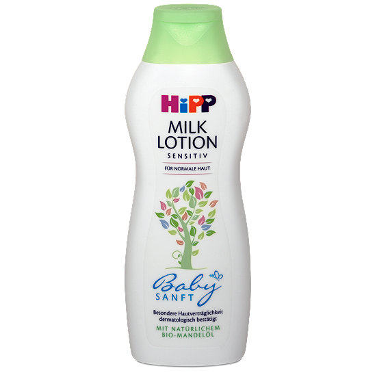 milk lotion hipp