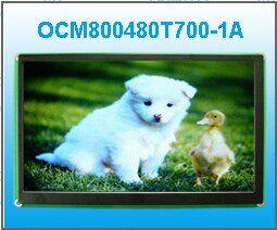 Jinpeng 7-inch TFT color screen OCM800480T700-1A can be equipped with TP RTC serial port