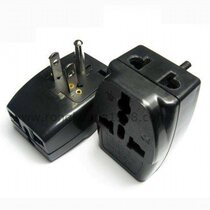 WDIII-5 one-to-three conversion socket beauty gauge plug adapter Thailand Canada Travel Adapter