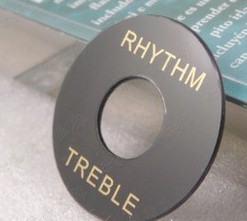 Guitar Ecstasy 3-gear Switch guard plate 3-gear switch indicating gasket Three-gear switch pad black gold word