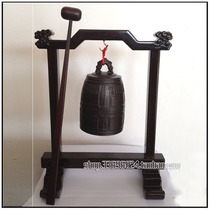 Temple new legal instrument Taiwan origin imported bell Emperor bell small hanging bell small copper bell frame send high-grade mallet