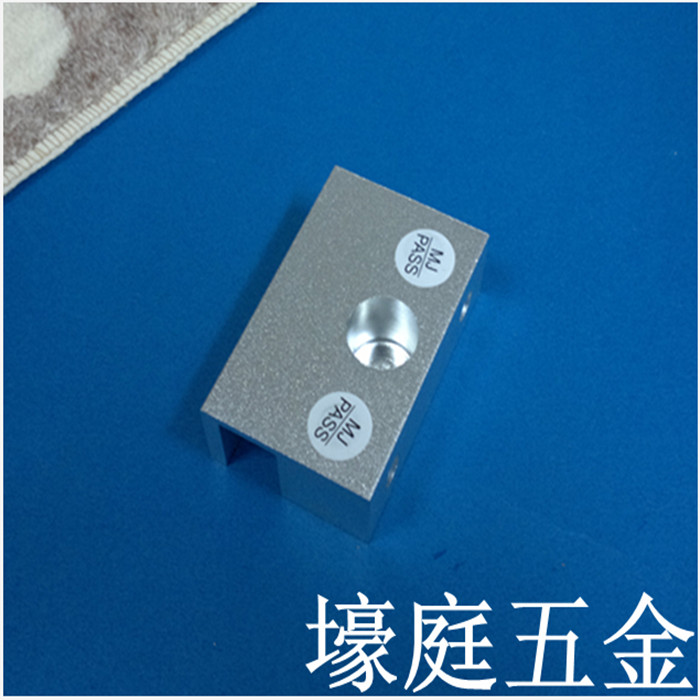 Electronic lock special door clip Glass door clip Aluminum side clip Anode lock clip Electric lock door clip