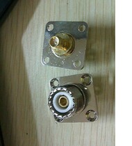 UHF female to SMAKKF female to female wear flange car antenna adapter full copper can be customized wire