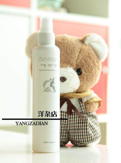 Wig care solution anti-static