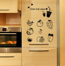 Special Korean imported Stickers * DIY Wall Stickers*Kitchen Decoration Stickers-Fruit Collection WDC-526