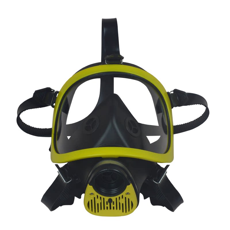 Large field of view fire gas mask Fire full cover Fire gas smoke air respirator mask