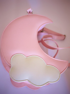 taobao agent Lolita Roman -brand new cute moon bag