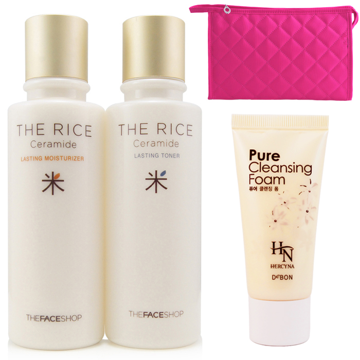 包邮 The Face Shop 菲诗小铺 大米调理水乳两件套 韩国原装进口