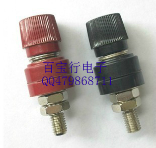 555 copper terminal welding machine terminal voltage regulator power terminal speaker 8MM red and black high quality