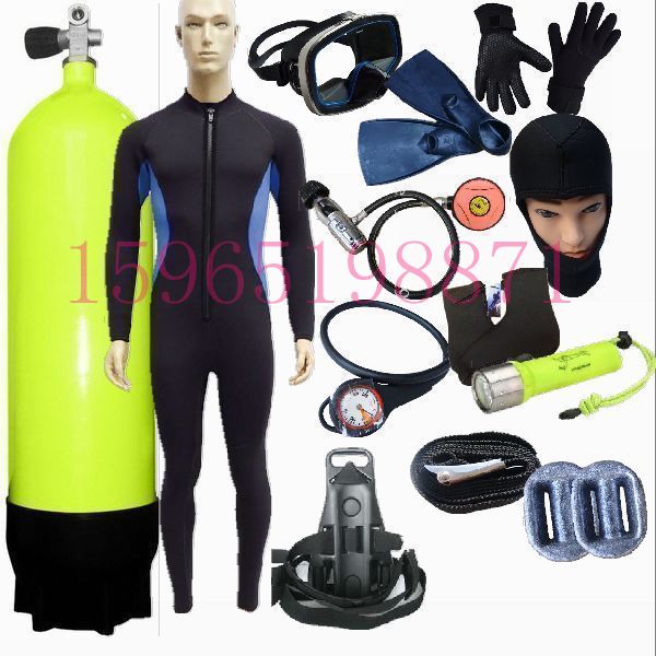 Diving Equipment Complete Oxygen Professional Scuba Diving Equipment Gas Cylinder Diving Supplies Suit Snorkeling Suit