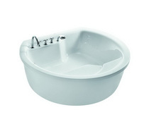 MJ-1600 acrylic hardware full skirt bathtub