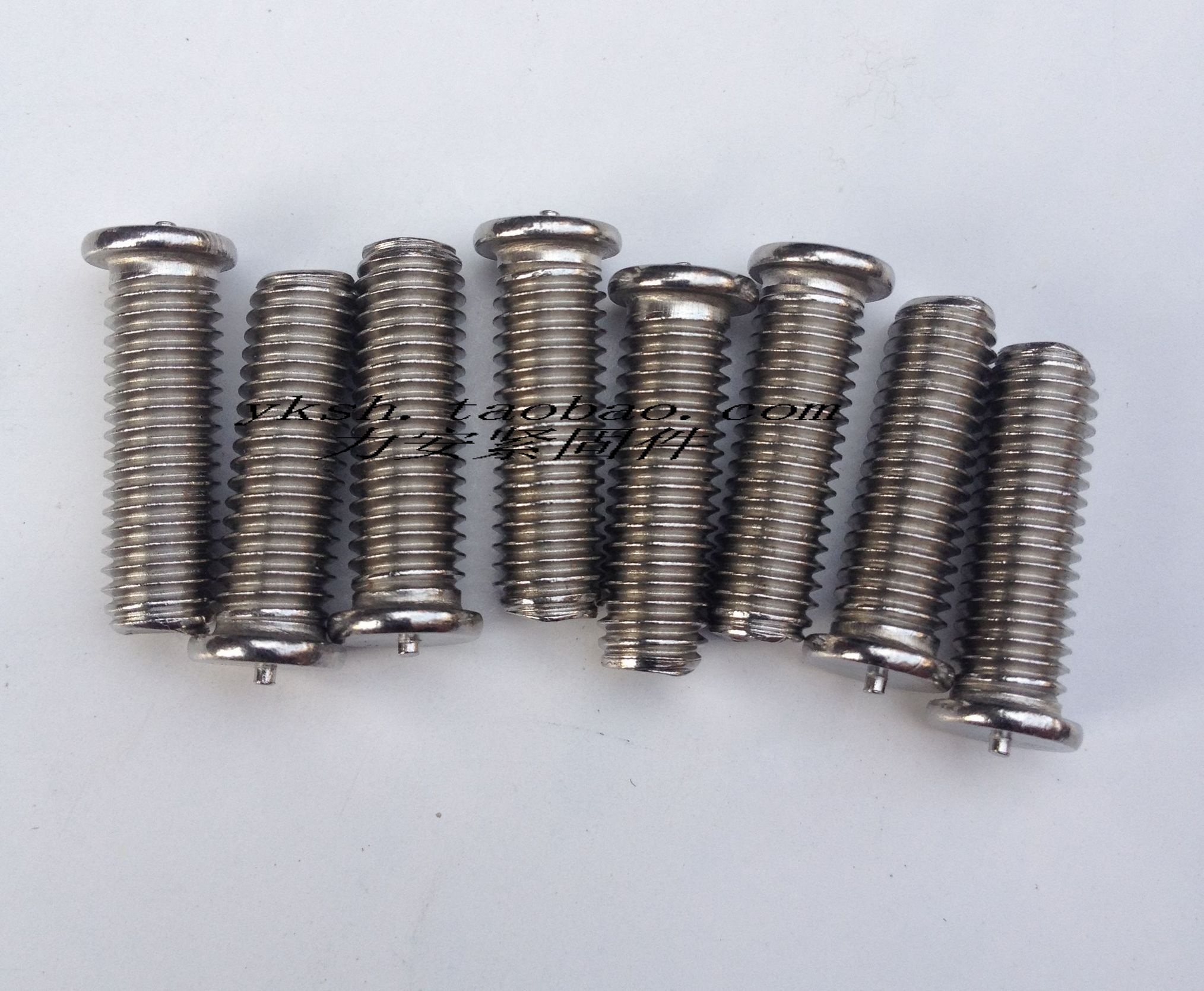 304 stainless steel welding screw welding screw spot welding screw planting welding nail M8*L (complete specifications)