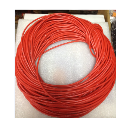 High temperature resistant silicone wire 20KV instrument high voltage wire pressure resistant test line red line