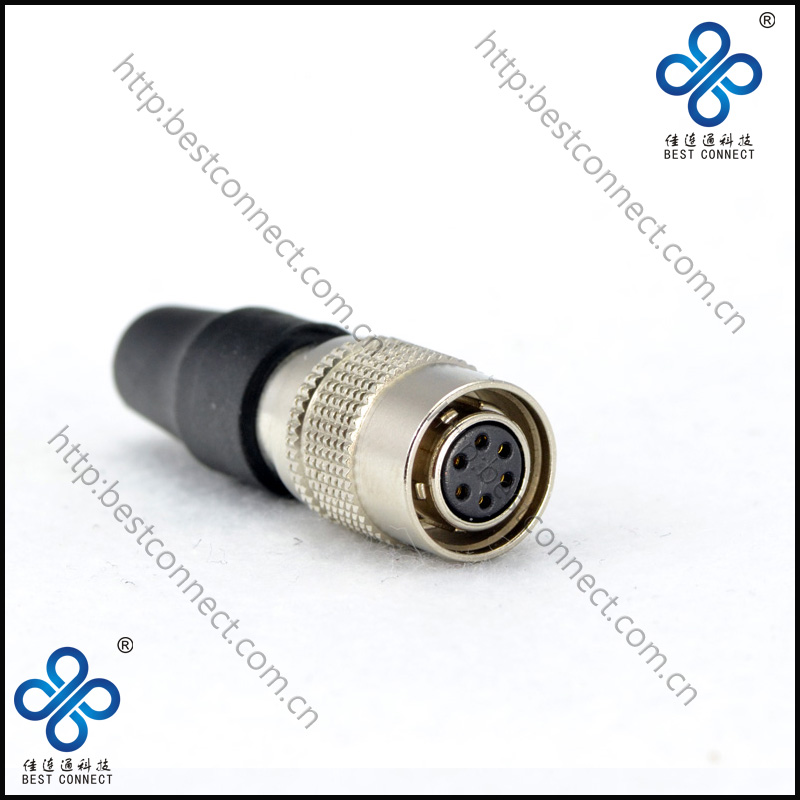 HRS Japan Guangase 4-pin 6-core connector hr10a-7p-6s hr10a-7p-6p camera trigger head
