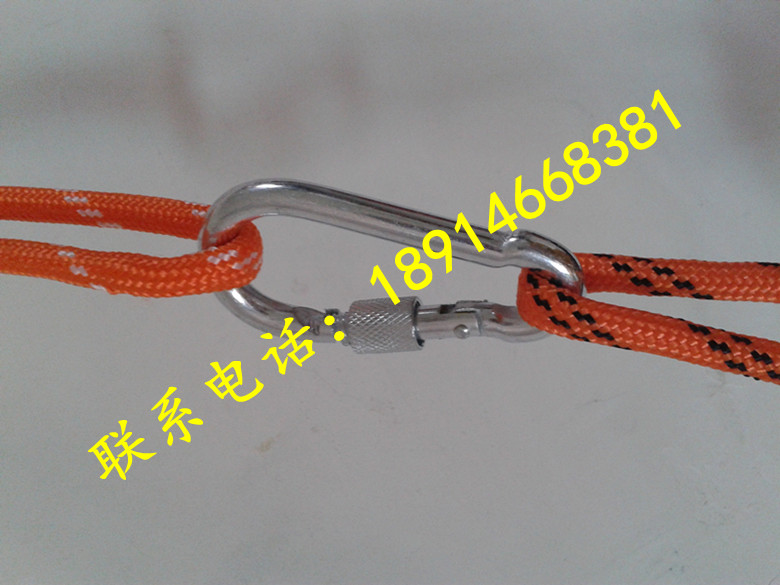 Lifeline special safety hook with lock reinforced safety hook large preferential lifeline resistant rope