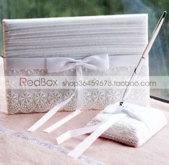 Red Box Wedding Supplies Western Style Garden Lace Cross Veil Red Box Wedding Supplies Western Style Garden Lace Cross Veil Signature Book Sign In Pen