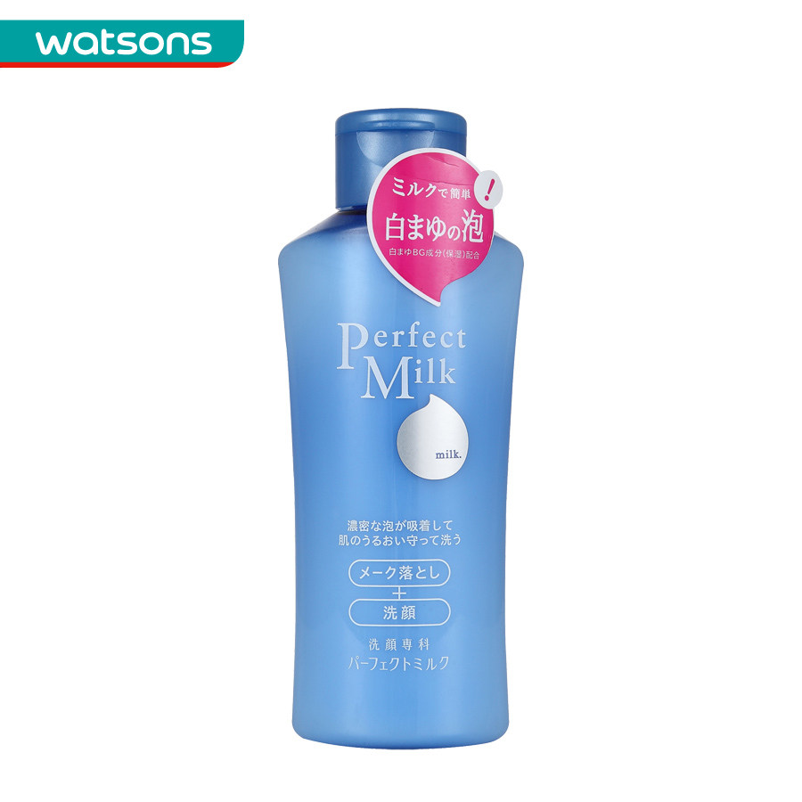 【屈臣氏】Shiseido资生堂洗颜泡沫卸妆净颜乳液150ml 卸妆水