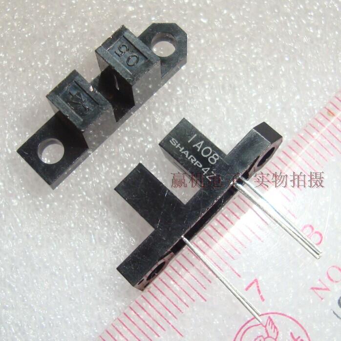 GP1A08 transflecoed groove photoelectric sensor slot width 3mm original for imported