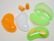 Earplug box anti-noise earbud box earplug carrying case protection earplug small jewelry box