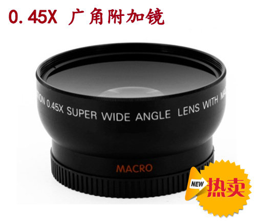 58mm 0 58mm 45x 0 45 times single eye camera wide-angle add-on lens with microlens