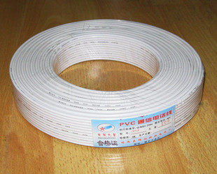 High quality copper 2 core single - share telephone line 0 4 copper core telephone line 130 m roll