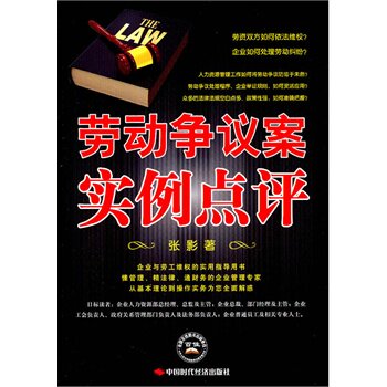 正版包邮劳动争议案实例点评正品图书书籍