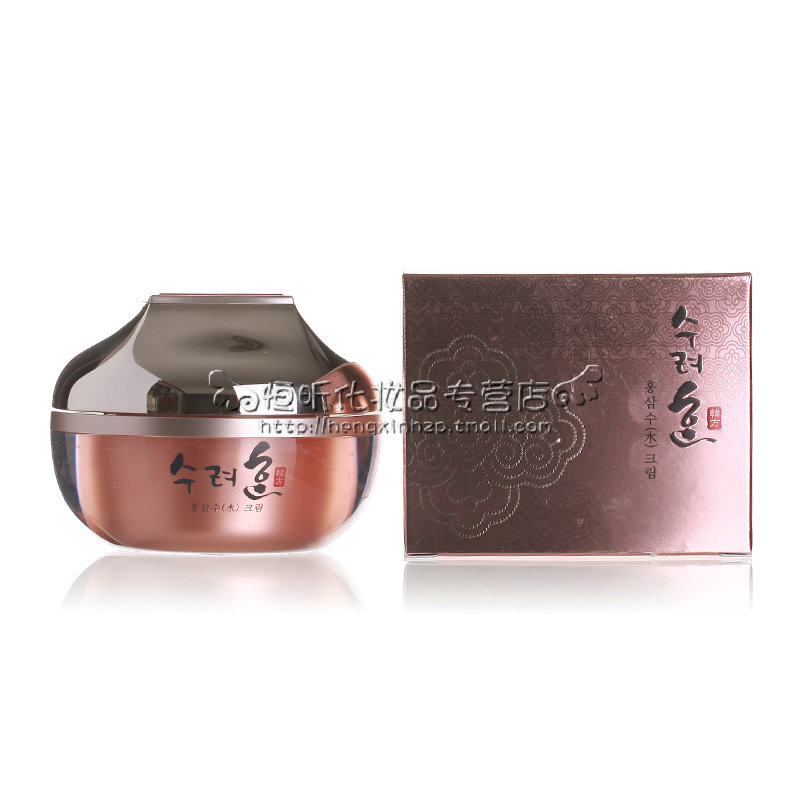 进口秀雅韩 凝颜红参保湿啫喱面霜50g 秀雅韩清爽保湿包邮
